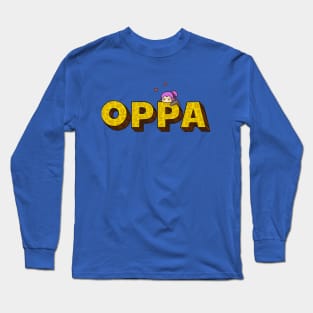 Oppa! (English) Long Sleeve T-Shirt